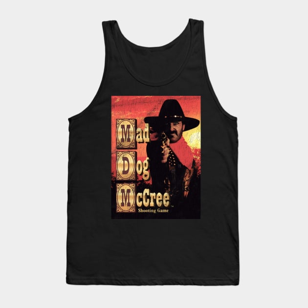 Mad Dog McCree Shooting Game Tank Top by StebopDesigns